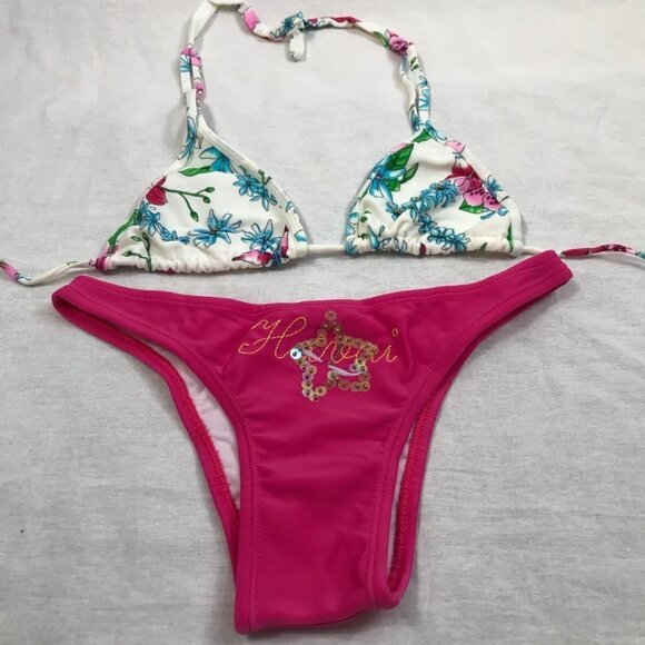 Recco brazilian bright floral print bikini - Picture 5 of 9